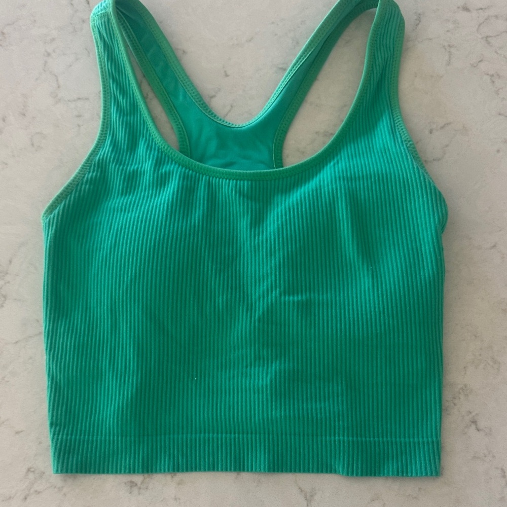 Calia Vibrant Green Seamless Brami
